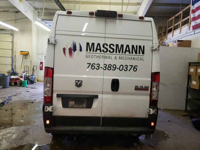 3C6TRVDG4KE500980 - 2019 RAM PROMASTER 2500 HIGH أبيض صورة 6