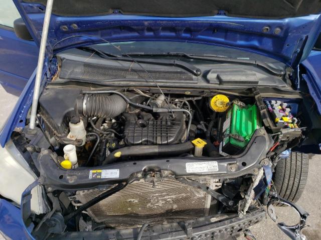 2C4RDGBG7DR763353 - 2013 DODGE GRAND CARA SE BLUE photo 12