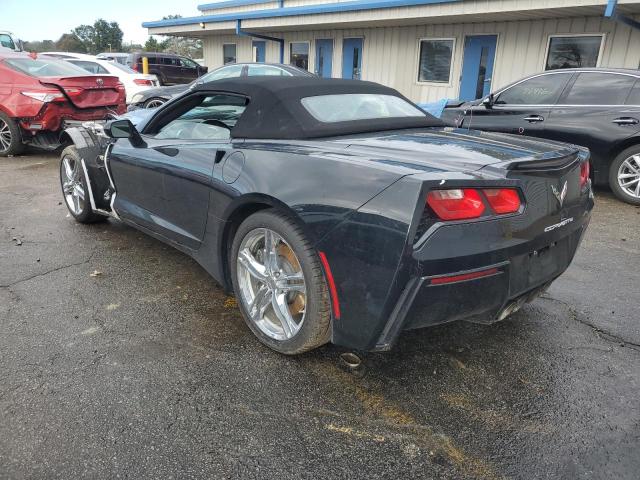 1G1YF3D78H5114880 - 2017 CHEVROLET CORVETTE STINGRAY 3LT BLACK photo 2