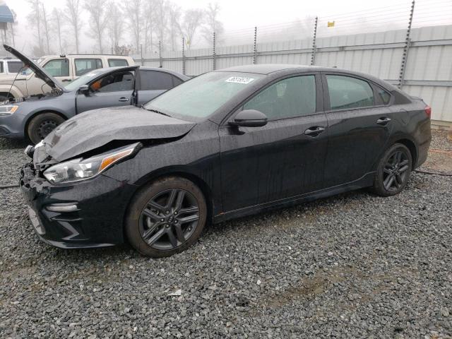 3KPF34ADXME278668 - 2021 KIA FORTE GT LINE BLACK photo 1