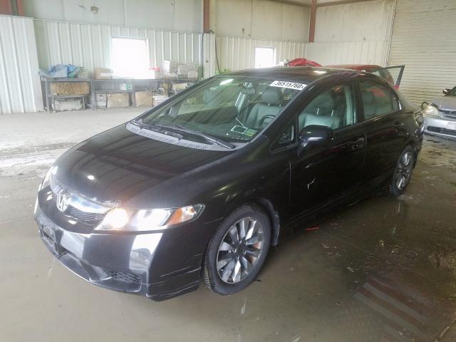 2HGFA16989H317117 - 2009 HONDA CIVIC EXL  լուսանկար 2