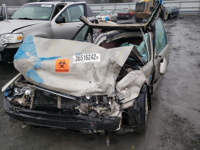 1HGCB7669MA201036 - 1991 HONDA ACCORD EX TAN photo 10