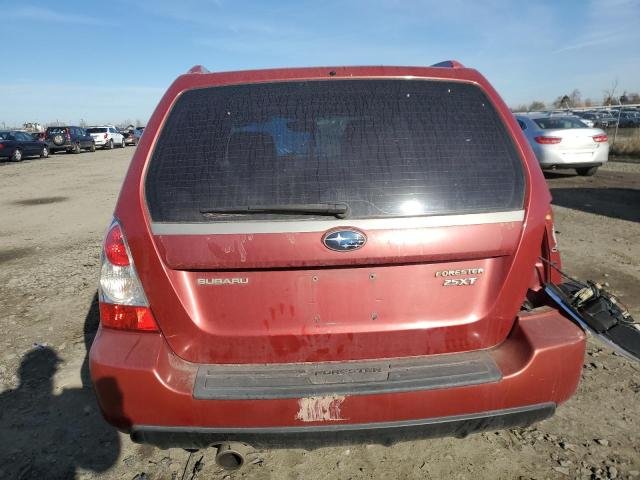 JF1SG69696H705197 - 2006 SUBARU FORESTER 2.5XT RED photo 6