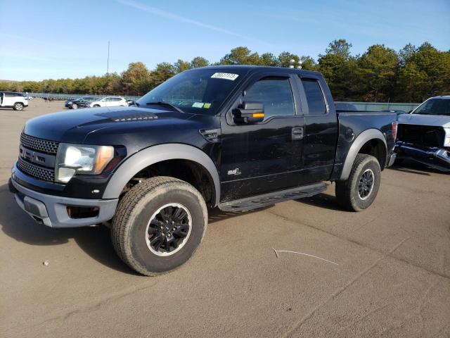 1FTEX1EV2AFC14403 - 2010 FORD F150 SUPER BLACK photo 1