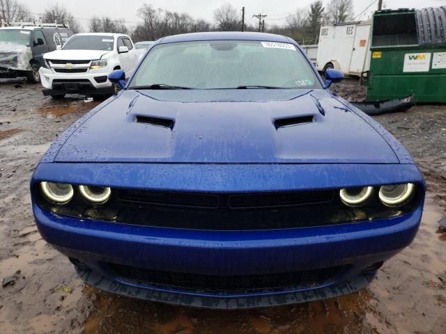 2C3CDZGG3KH549638 - 2019 DODGE CHALLENGER SXT BLUE photo 5