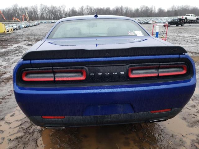 2C3CDZGG3KH549638 - 2019 DODGE CHALLENGER SXT BLUE photo 6