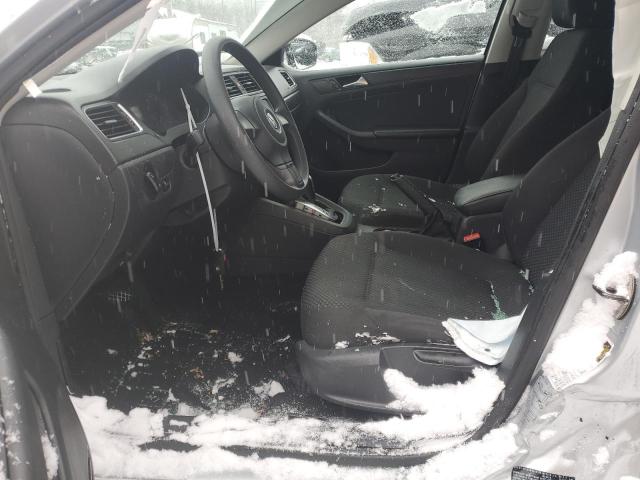 3VW2K7AJ2EM330999 - 2014 VOLKSWAGEN JETTA BASE SILVER photo 7