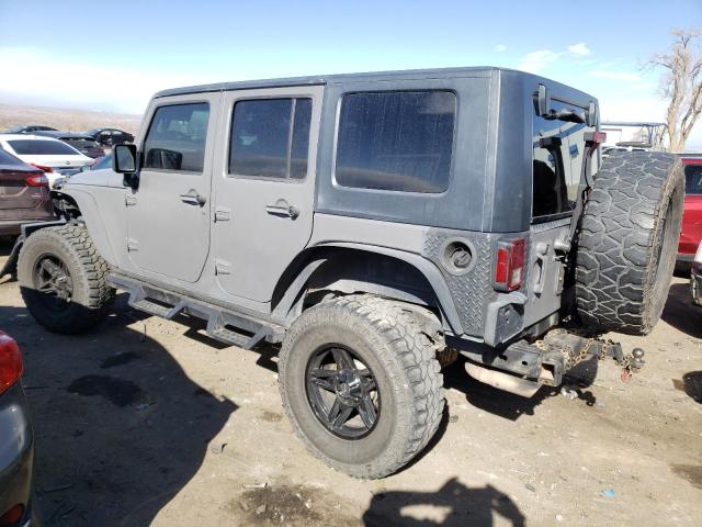 1J4GA39128L504269 - 2008 JEEP WRANGLER U X GRAY photo 2