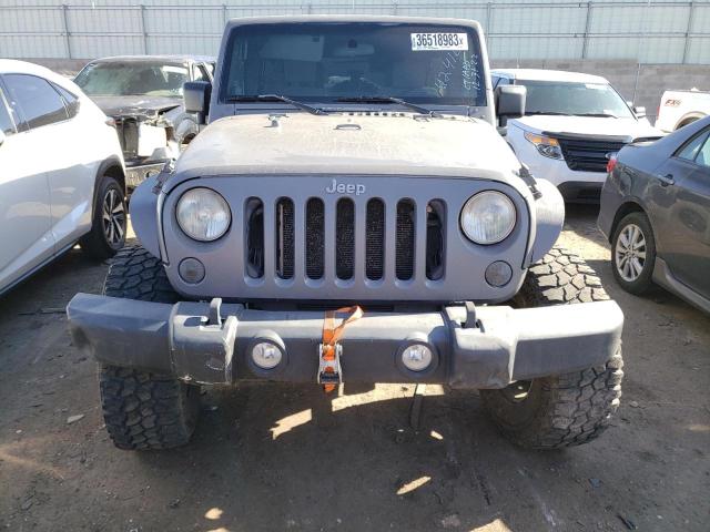 1J4GA39128L504269 - 2008 JEEP WRANGLER U X GRAY photo 5