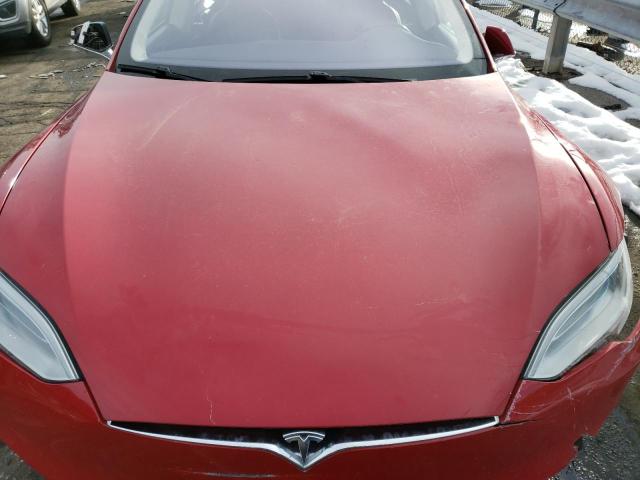 5YJSA1E28GF147264 - 2016 TESLA MODEL S Կարմիր լուսանկար 11