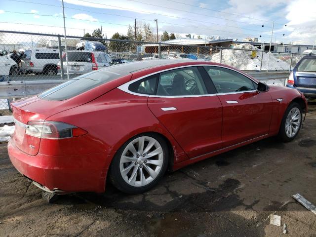 5YJSA1E28GF147264 - 2016 TESLA MODEL S Կարմիր լուսանկար 3