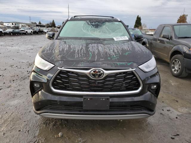 5TDFZRBHXNS226834 - 2022 TOYOTA HIGHLANDER PLATINUM BLACK photo 5