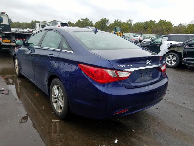 5NPEB4AC0CH471377 - 2012 HYUNDAI SONATA GLS  photo 3