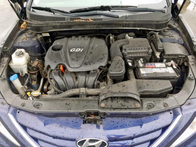 5NPEB4AC0CH471377 - 2012 HYUNDAI SONATA GLS  photo 7