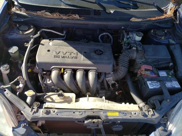 2T1KR32E65C393296 - 2005 TOYOTA COROLLA MA XR BLUE photo 11