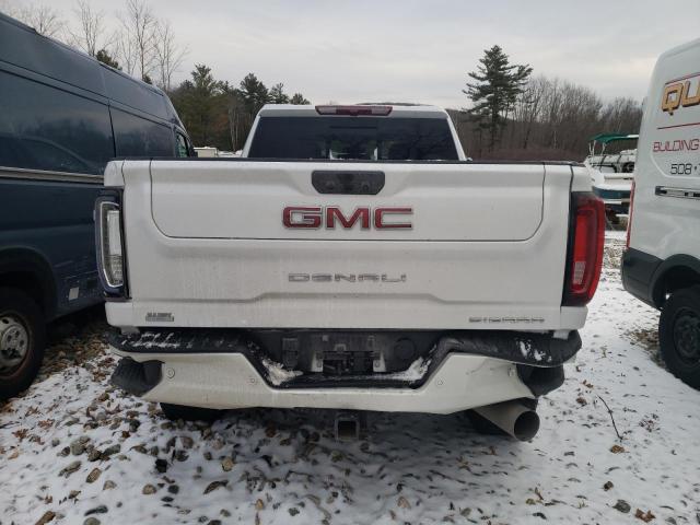 1GT49WEY0NF246852 - 2022 GMC SIERRA K3500 DENALI WHITE photo 6