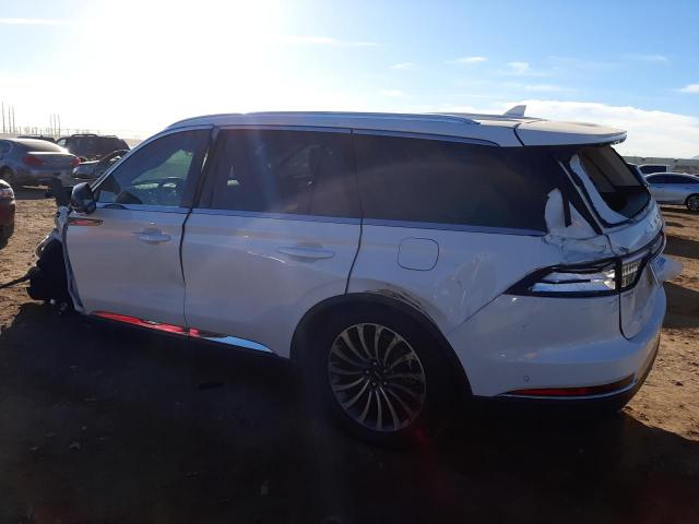 5LM5J7WCXMGL00759 - 2021 LINCOLN AVIATOR RESERVE WHITE photo 2