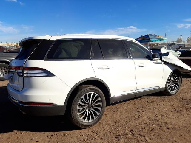 5LM5J7WCXMGL00759 - 2021 LINCOLN AVIATOR RESERVE WHITE photo 3