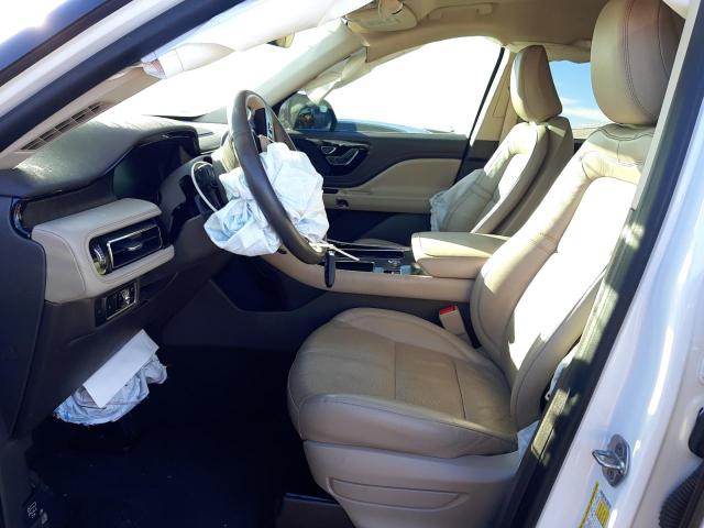 5LM5J7WCXMGL00759 - 2021 LINCOLN AVIATOR RESERVE WHITE photo 7