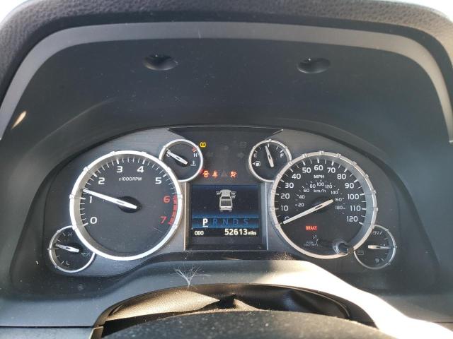 5TFRM5F11EX069853 - 2014 TOYOTA TUNDRA DOUBLE CAB SR/SR5 SILVER photo 9