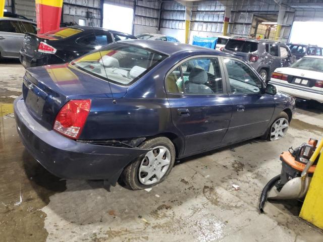 KMHDN46D34U822161 - 2004 HYUNDAI ELANTRA GLS BLUE photo 3