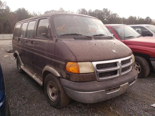 2B6HB11X91K561686 - 2001 DODGE RAM VAN B1500 MAROON photo 1