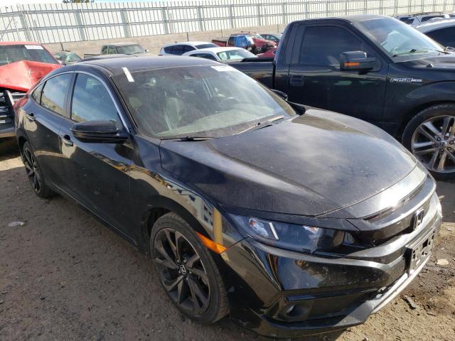 2HGFC2F88MH545764 - 2021 HONDA CIVIC SPORT 黑色 照片 4