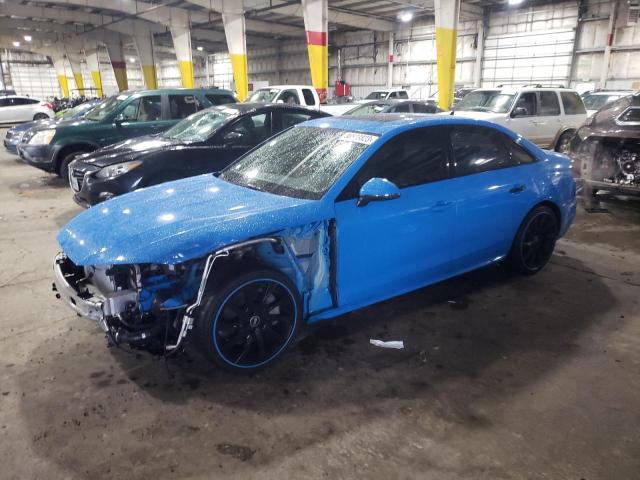 WAUEAAF40MA078567 - 2021 AUDI A4 PREMIUM PLUS 45 BLUE photo 1