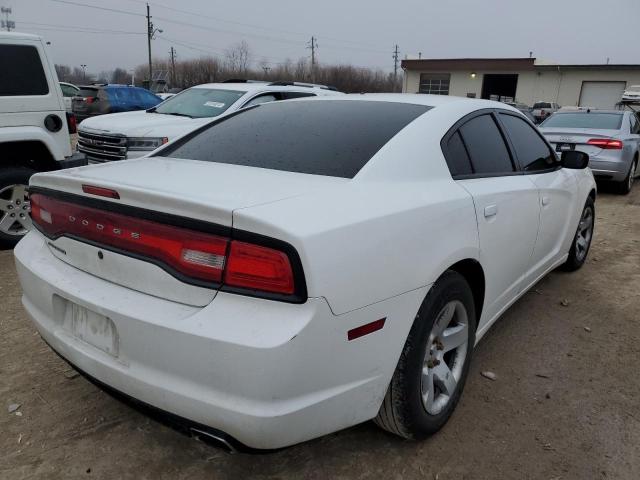 2C3CDXAT5DH712044 - 2013 DODGE CHARGER POLICE WHITE photo 3