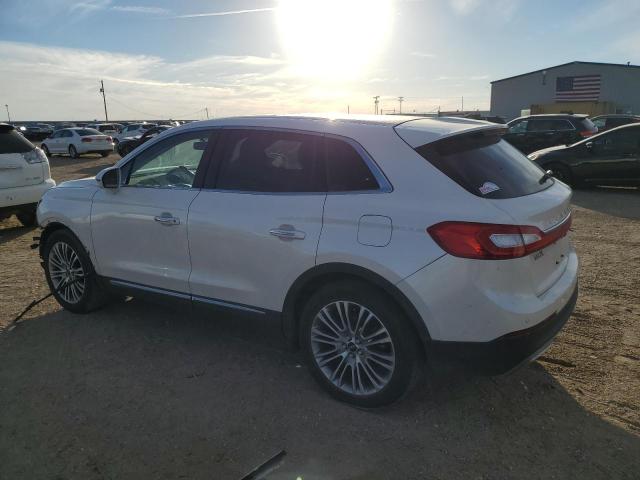 2LMPJ6LR9HBL15432 - 2017 LINCOLN MKX RESERVE Սպիտակ լուսանկար 2
