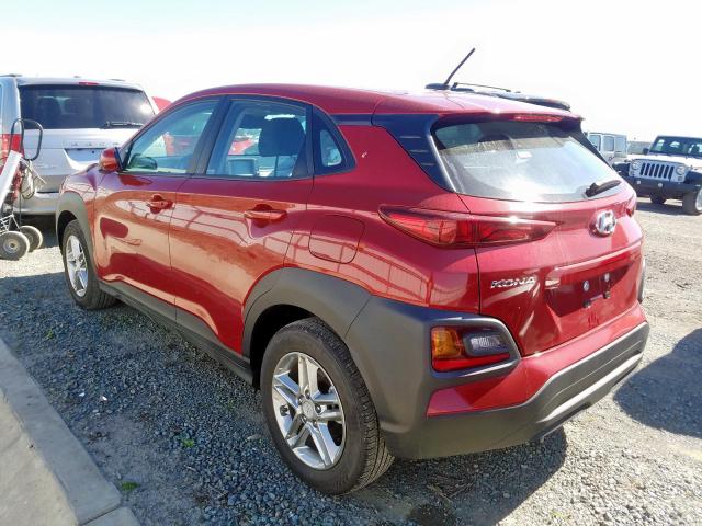 KM8K12AAXKU222030 - 2019 HYUNDAI KONA SE  photo 3