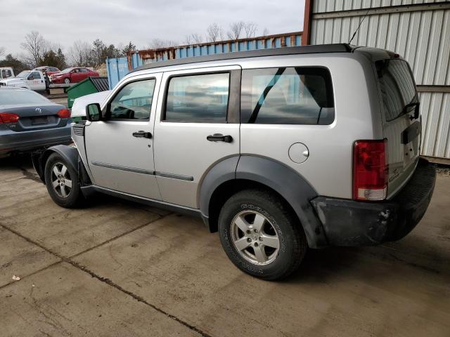 1D8GU28K88W181766 - 2008 DODGE NITRO SXT SILVER photo 2