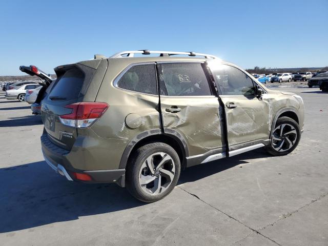 JF2SKARC5NH471089 - 2022 SUBARU FORESTER TOURING 绿色 照片 3