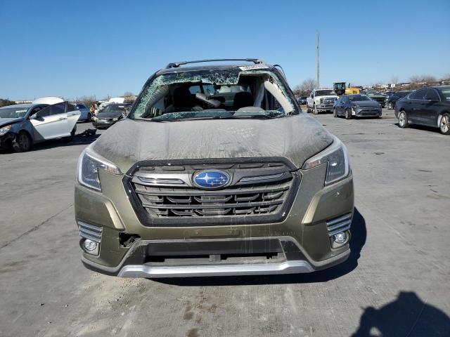 JF2SKARC5NH471089 - 2022 SUBARU FORESTER TOURING 绿色 照片 5