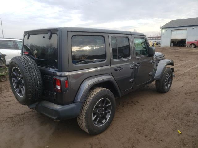 1C4HJXDG5MW747094 - 2021 JEEP WRANGLER U SPORT GRAY photo 3