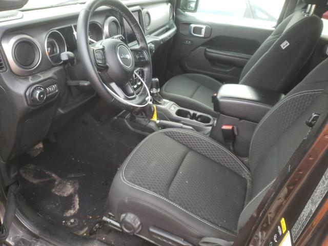 1C4HJXDG5MW747094 - 2021 JEEP WRANGLER U SPORT ნაცრისფერი ფოტო 7