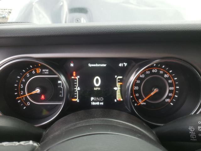 1C4HJXDG5MW747094 - 2021 JEEP WRANGLER U SPORT ნაცრისფერი ფოტო 9