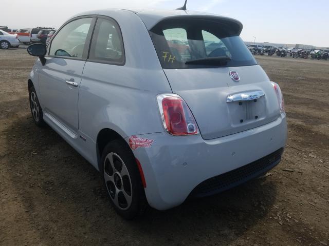 3C3CFFGE0HT547854 - 2017 FIAT 500 ELECTRIC  photo 3