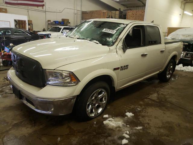 1C6RR7NM8JS253954 - 2018 RAM 1500 LARAMIE BEIGE photo 1