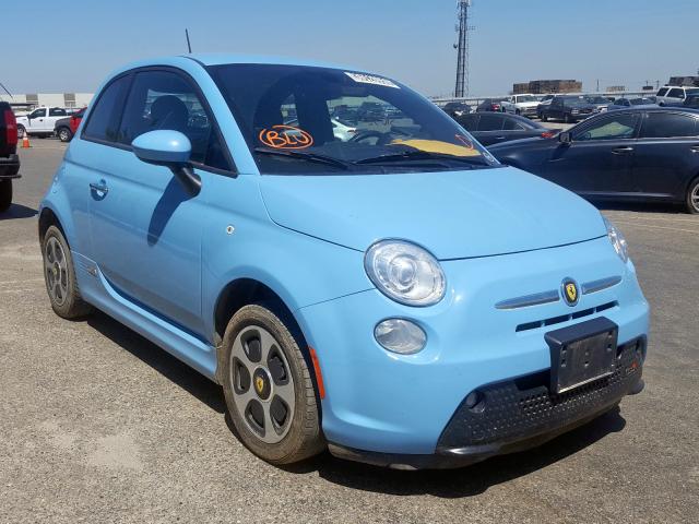 3C3CFFGE5HT611645 - 2017 FIAT 500 ELECTRIC  photo 1