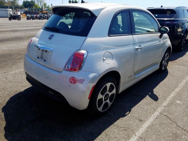 3C3CFFGE5HT598444 - 2017 FIAT 500 ELECTRIC  photo 4