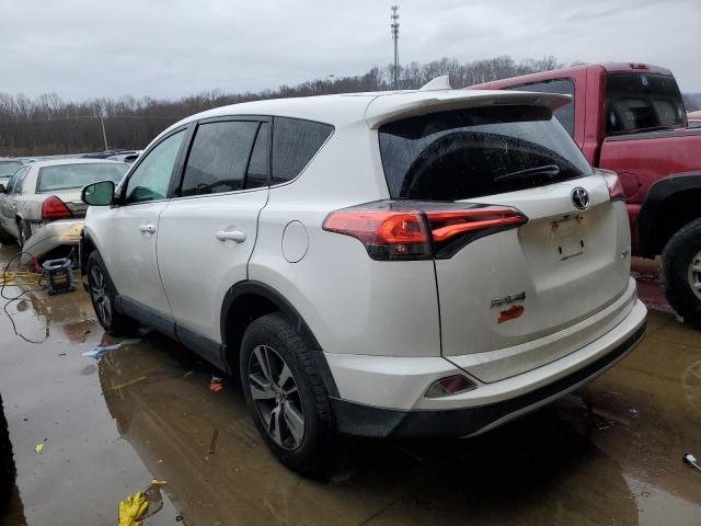 2T3WFREV6JW450086 - 2018 TOYOTA RAV4 ADVENTURE WHITE photo 2