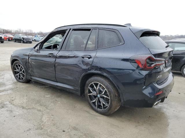 WBX57DP09NN175245 - 2022 BMW X3 XDRIVE30I BLUE photo 2