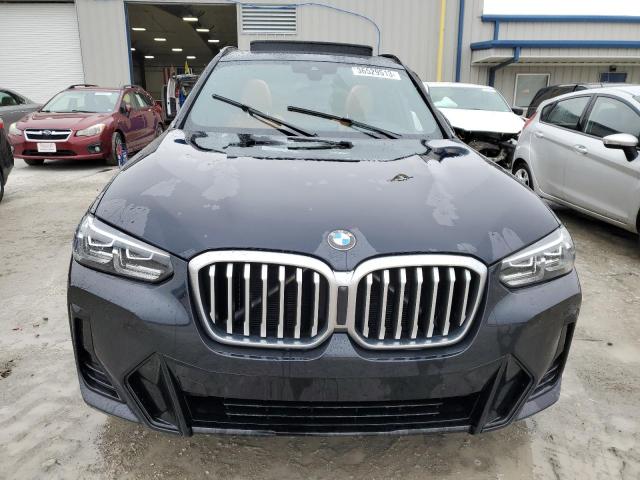 WBX57DP09NN175245 - 2022 BMW X3 XDRIVE30I BLUE photo 5