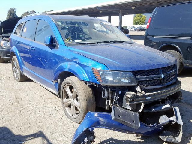 3C4PDCGG2FT659345 - 2015 DODGE JOURNEY CROSSROAD  photo 1