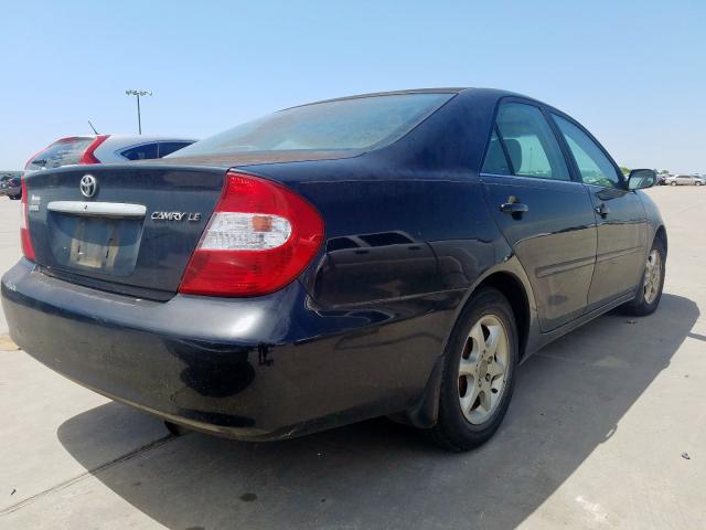 4T1BE30K13U245220 - 2003 TOYOTA CAMRY LE  photo 4
