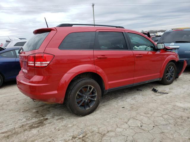 3C4PDCAB8LT261033 - 2020 DODGE JOURNEY SE RED photo 3