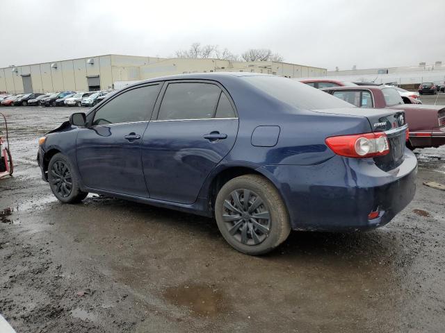 2T1BU4EE2DC979234 - 2013 TOYOTA COROLLA BASE BLUE photo 2