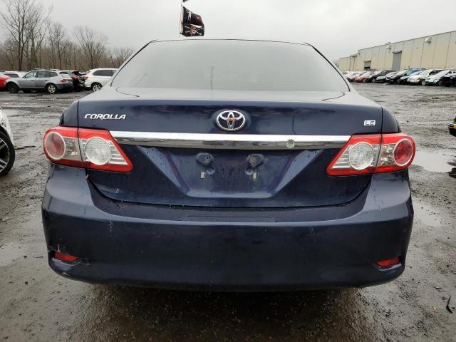 2T1BU4EE2DC979234 - 2013 TOYOTA COROLLA BASE BLUE photo 6