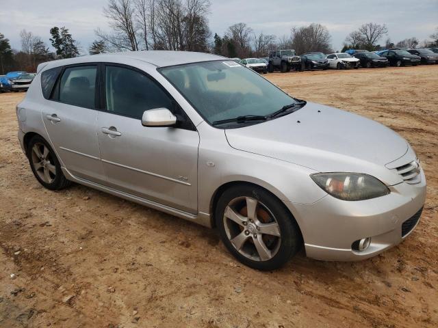 JM1BK343161414786 - 2006 MAZDA 3 HATCHBACK SILVER photo 4